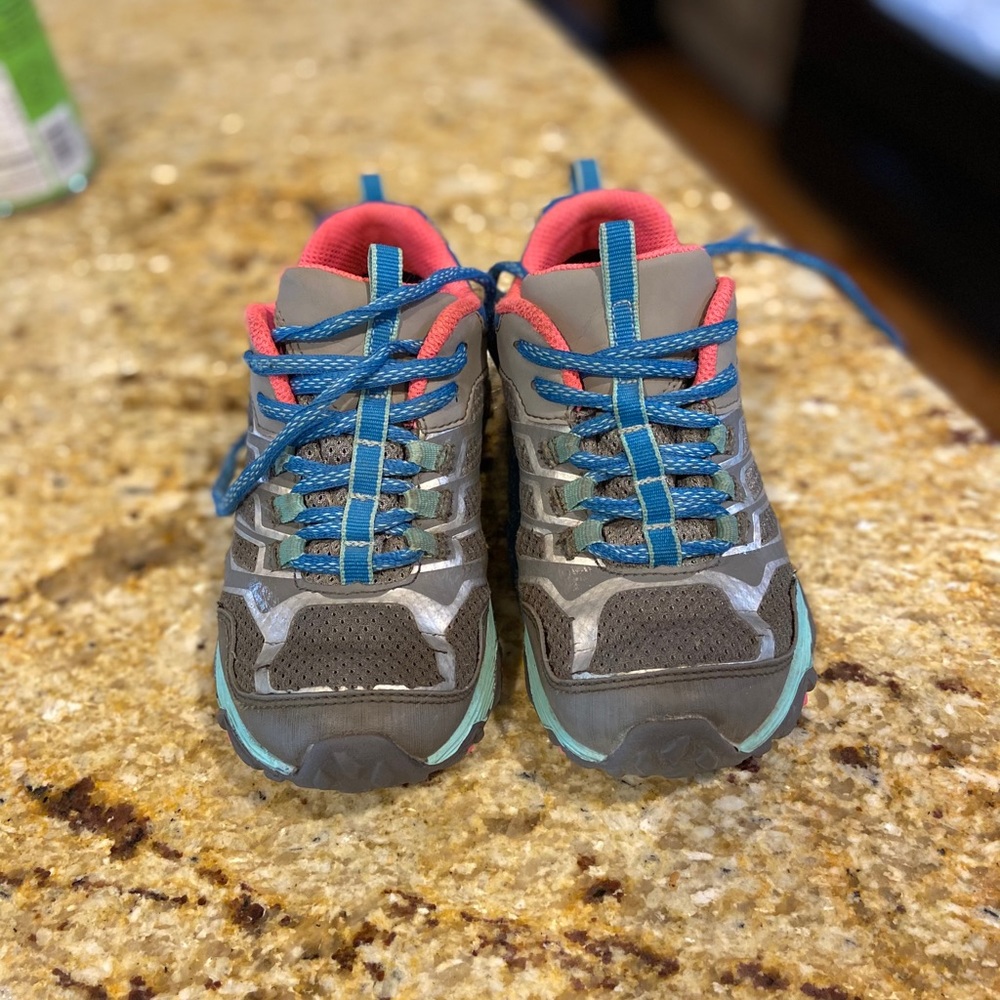 Girls Merrell Moab waterproof shoes